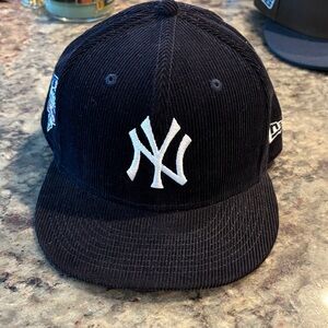 New Era Dark Blue Cap with White Emblem